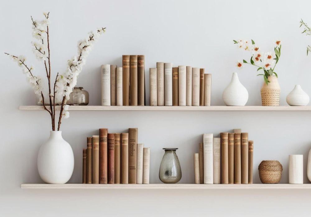 Our Guide to Shelf Décor on a Budget