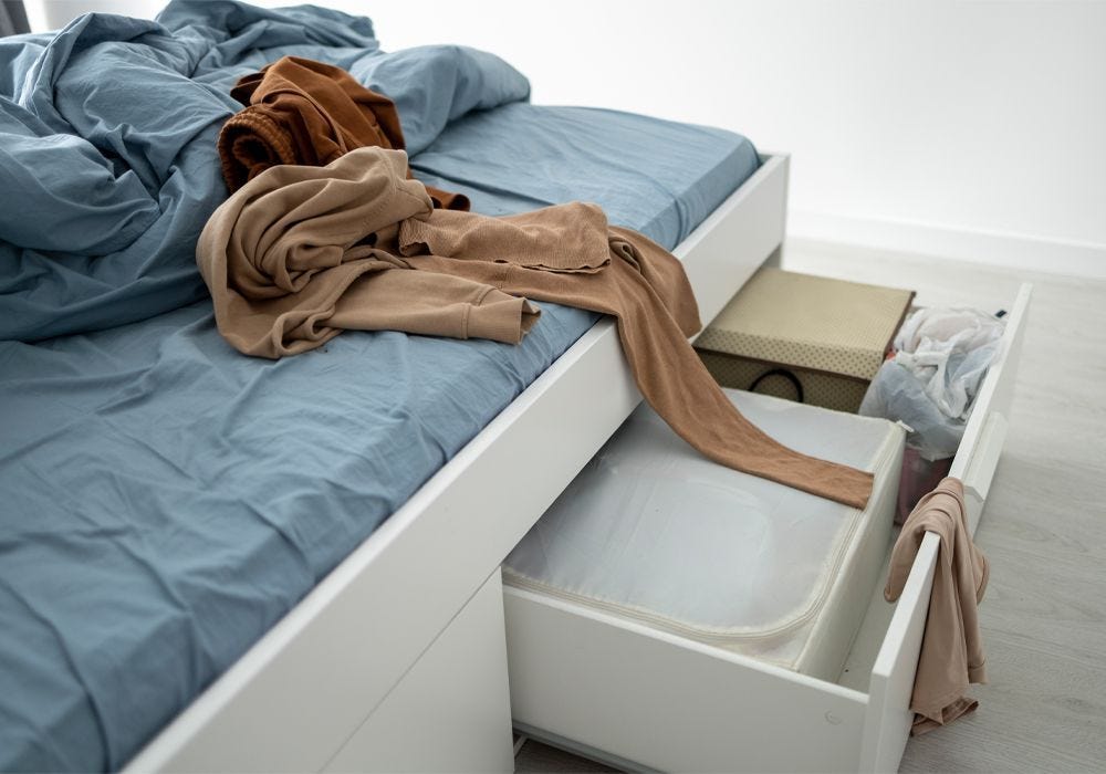 Under Bed Storage Solutions to Maximise Your Bedroom Space