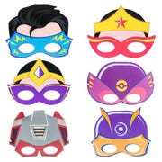 Superhero Masks 6 Pack