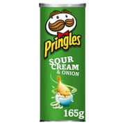 Pringles Sour Cream & Onion, 165g