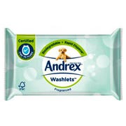 Andrex Aloe Vera Washlets Single Pack 36 Sheets