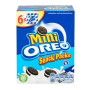 Oreo Mini Snack Packs, 114g (Pack of 6)