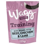 Wagg Training Treats Meat Beef, Chicken & Lamb 125g