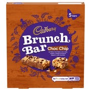 Cadbury Brunch Oats Choc Chip Bars,  32g (Pack of 5)