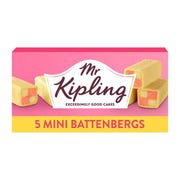 Mr Kipling Mini Battenbergs (Pack of 5)