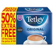 Tetley Original 120 Tea Bags, 375g
