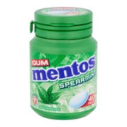 Mentos Gum Spearmint 40 Pieces 56g