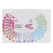 Triangular Snap Hair Clip - Assorted Colour (Pack of 25)