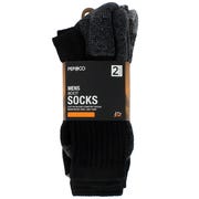 PEP&CO Men's 6-8.5 Boot Socks (Pack of 2)