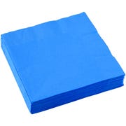 Party Blue Paper Napkins (Pack of 20)