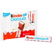 Kinder Chocolate Maxi Bars, 21g (Pack of 6)