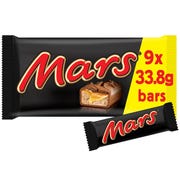 Mars Snack Size Bars, 33.8g (Pack of 9)