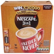Nescafe 3 In1 Coffee Carmel (Pack of 16)