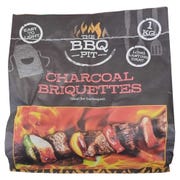 The BBQ Pit Charcoal Briquettes, 1kg