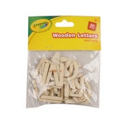 Crayola Wooden Letters (Pack of 26)