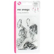No Snag Bobbles - Black & Clear (Pack of 150)