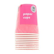 Pink Paper Cups (Pack of 10)