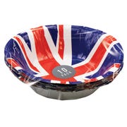 Union Jack Printed Paper Bowl (Pack of 10)
