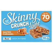 Skinny Crunch Light Salted Caramel Bars 5 x 19g