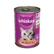 Whiskas Adult Wet Cat Food Salmon in Jelly Tin, 400g