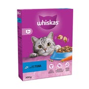 Whiskas 1+ Tuna Adult Dry Cat Food, 300g