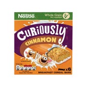 Curiously Cinnamon Breakfast Cereal Bars 6 x 25g (150g)