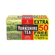 Taylors of Harrogate Yorkshire Tea 160 +50 Free Teabags 656g