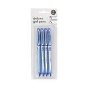 Deluxe Gel Pens Blue (Pack of 4)