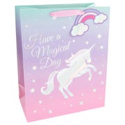 Kids Large Gift Bag - Unicorn Have A Magical Day