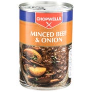 Chopwells Beef Mince & Onion, 392g