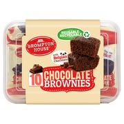 Brompton House Chocolate Brownies, 25g (Pack of 10)
