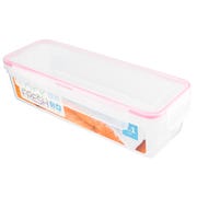 Clip Lock Long Container, 1.1L  - Pink