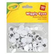 Crayola Wiggly Eyes Assorted Sizes (Pack of 180)