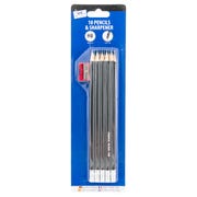 Hb Pencils With Sharpener (Pack of 12)