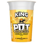 Pot Noodle King Pot Noodle Original Curry, 114 g 