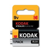 Kodak Xtralife Alkaline 9V (Pack of 1)