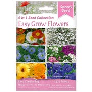 Easy Grow Flowers 6 in 1 Speedy Seed Collection