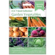 Garden Vegetables 6 in 1 Speedy Seed Collection