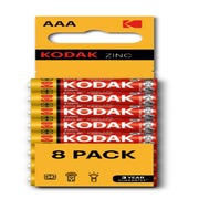 Kodak Zinc Battery AAA (Pack Of 8)
