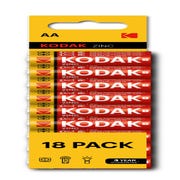 Kodak Zinc Battery AA (Pack Of 18)