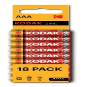 Kodak Zinc Battery AAA (Pack Of 18)