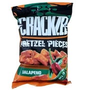 Crackzel Pretzel Pieces - Jalapeno, 85g 