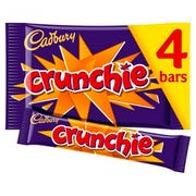 Cadbury Crunchie Bars 4 x 26.1g (104.4g)