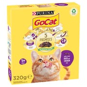 Go-Cat® with Duck and Chicken Mix Dry Cat Food, 320g