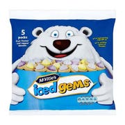 McVitie's Iced Gems Biscuits, 23g (Pack of 5)