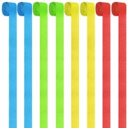 Multicoloured Party Streamers (Pack of 8)