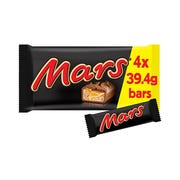 Mars Chocolate Bars, 39.4g (Pack of 4)