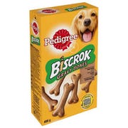 Pedigree Biscrok Gravy Bones Adult Dog Treats Original Biscuits, 400g