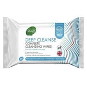 Pure Deep Cleanse Wipes (Pack of 25)