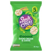 Sour Cream & Chive Snack a Jacks, 19g (Pack of 5)